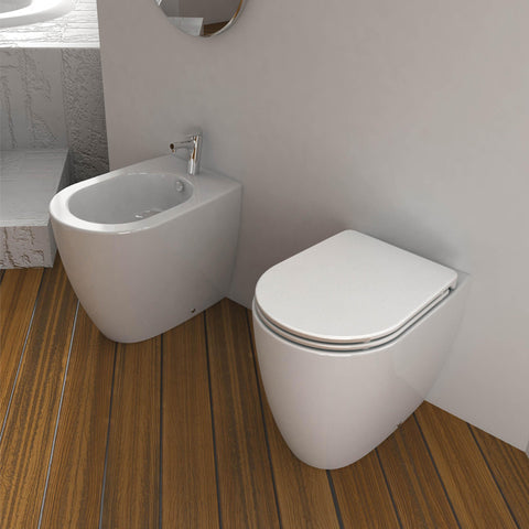 Aida - Bidet Filo Parete - Argillashop.com