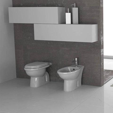 RAK - Karla Wc e Bidet a terra - Argillashop.com
