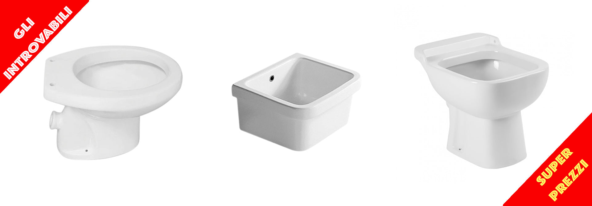 Sanitari introvabili | Argillashop.com