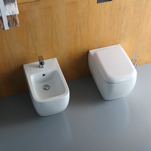Area vaso e bidet filo parete Argillashop.com