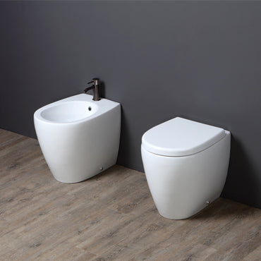 Aida vaso e bidet filo parete Argillashop.com