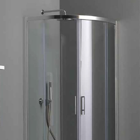 Tamanaco - Box doccia ECO semicircolare cm. 80 x 80 - Argillashop.com