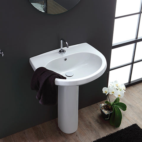 Fly lavabo e colonna Argillashop.com