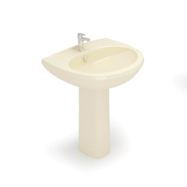 Fly - Lavabo con colonna Champagne - Argillashop.com