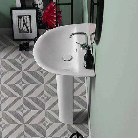 Simply Lavabo con colonna Argillashop.com