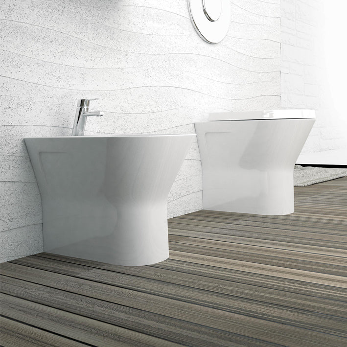 Laguna - Wc + Bidet Filo Parete - Argillashop.com