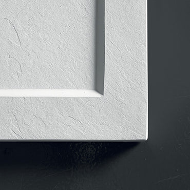 Piatto doccia in marmoresina Bianco cm. 72 x 90 x 3,3 h.