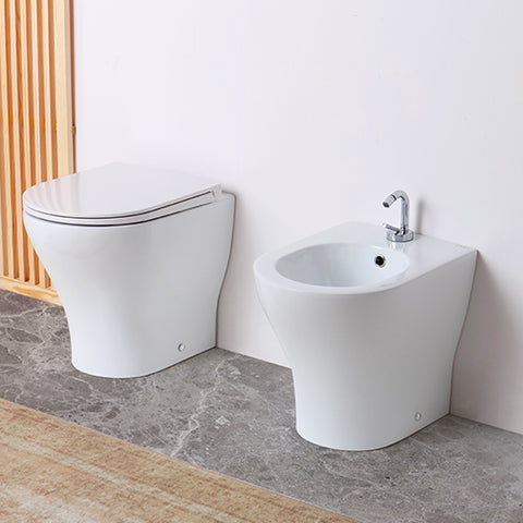 Zero Vaso e Bidet filo parete Argillashop.com